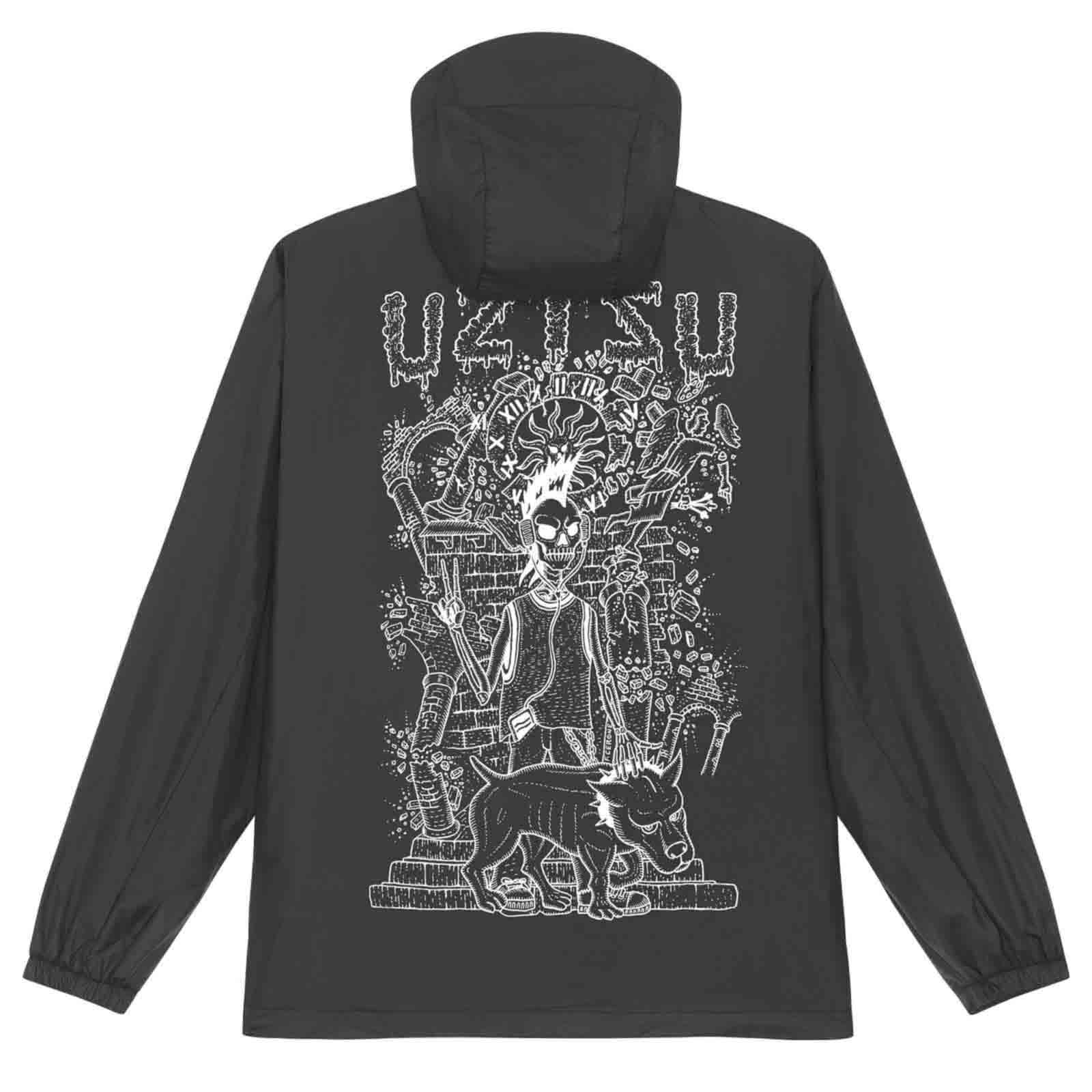 UZTZU® Facundo Punk Black Jacket back