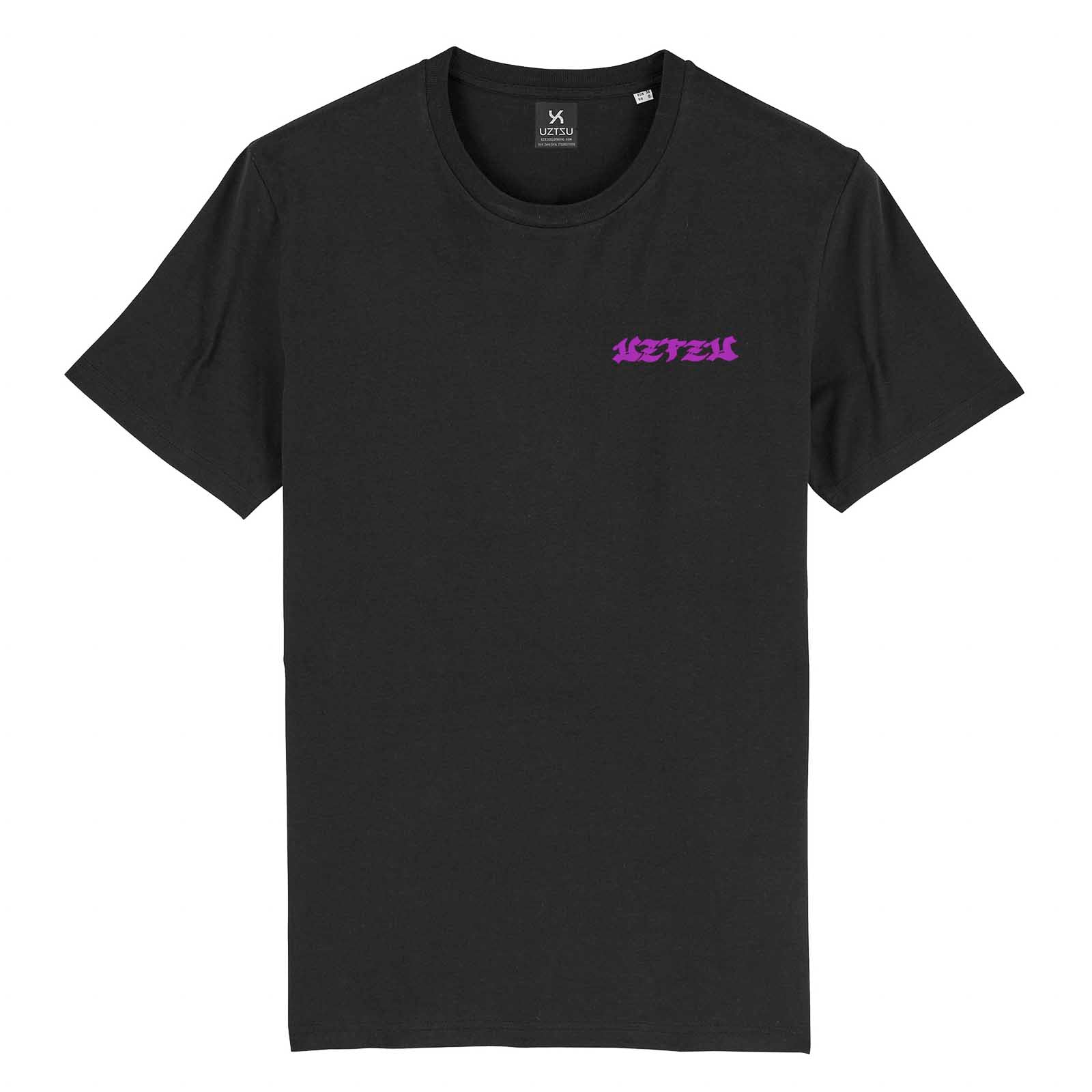 UZTZU® Fist Black Tshirt front