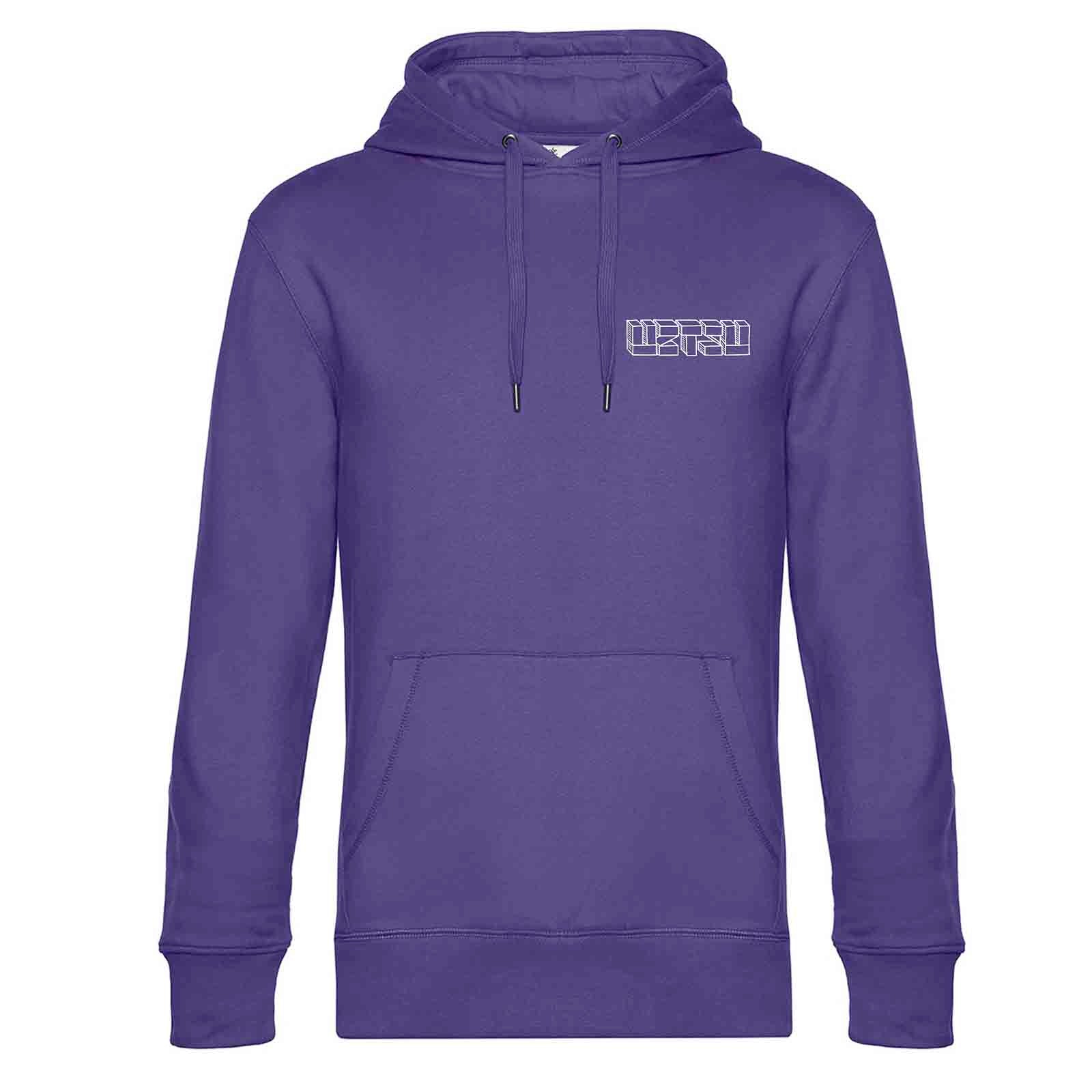 UZTZU® Lxxo Skater Purple Hoodie front