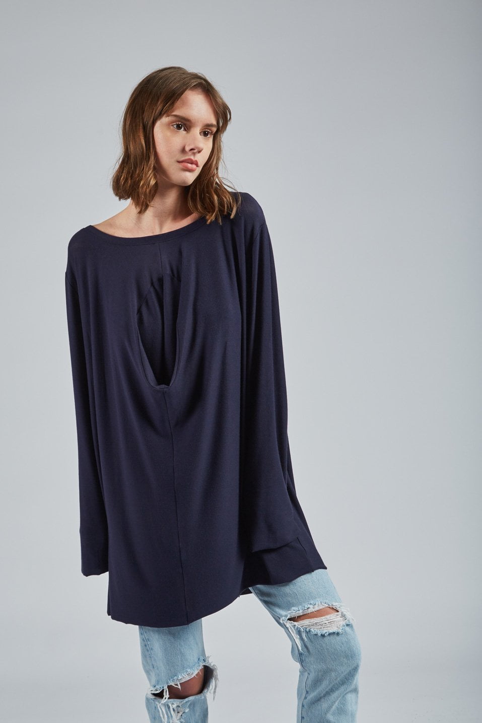 Women's Kalief Blue 4-Sleeve Shirt - Uztzu Clothing - Shop Super 4 in 1 T-shirts, Pants and hoodies online!