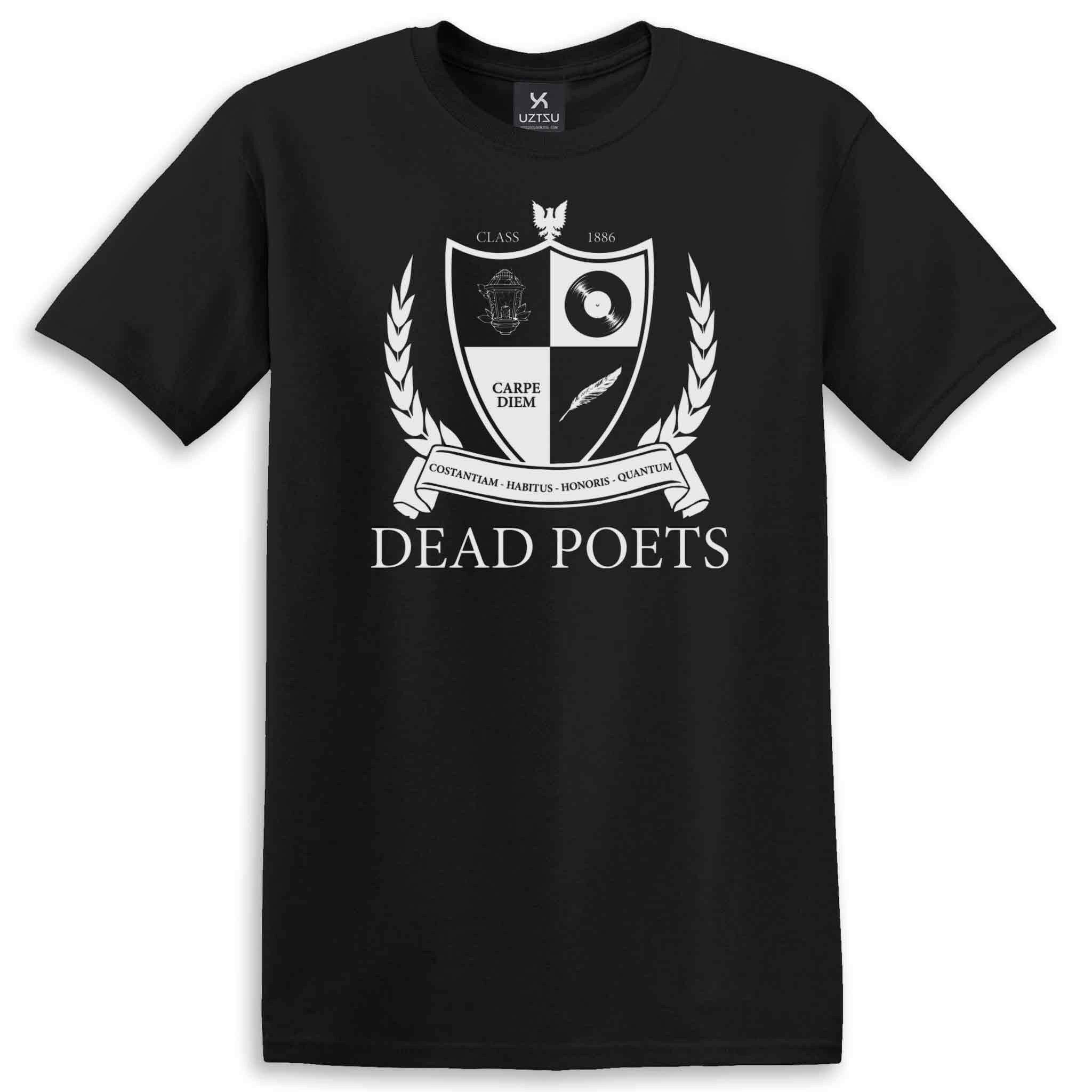 Classic Logo Dj Fastcut Dead Poets black T-shirt.